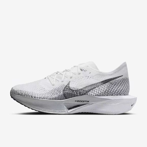 Nike ZoomX Vaporfly Next% 3 Low White Particle Grey DV4129-100 Men's Size 7.5 - Picture 1 of 11